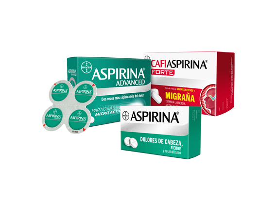 Aspirina® para el dolor y la fiebre